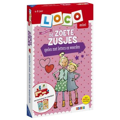 Centraal Boekhuis Loco mini de zoete zusjes spelen met letters en woorden 4-8 jaar Centraal Boekhuis Loco mini de zoete zusjes spelen met letters en woorden 4-8 jaar