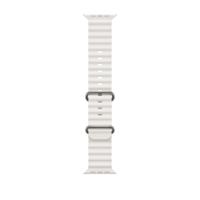Apple Ocean Band Apple Watch 44mm / 45mm / 49mm Wit - thumbnail