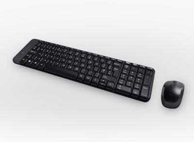 Toetsenbord en draadloze muis Logitech TDS6080 Plastic 2400 W
