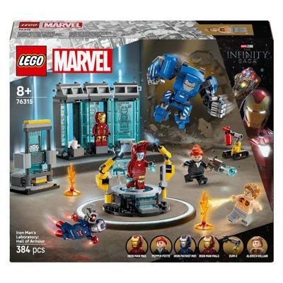 LEGO Marvel Iron Mans laboratorium: harnasruimte 76315