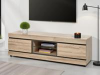 TV-meubel MARNOIX 2 lades franse eik - thumbnail