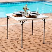 Vouwtafel Lifetime Wit 86 x 74 x 86 cm - thumbnail