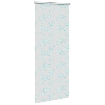 VidaXL Rolgordijn voor douche 100x240 cm bubbel