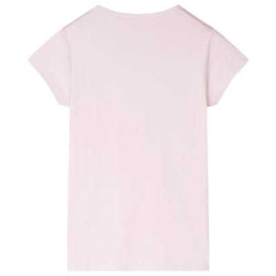 Kindershirt 92 zachtroze