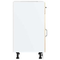 Keuken onderkast Lucca bewerkt hout sonoma eikenkleurig - thumbnail