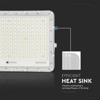 V-TAC VT-240W-W 7847 LED-schijnwerper, Zonne-energiemodule 30 W Koudwit Wit - thumbnail