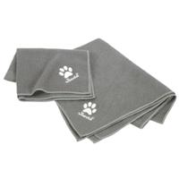 Vileda Pet Pro Microfibre Towel XL Dierenhanddoek Grijs Maat XL 1 stuk(s) - thumbnail