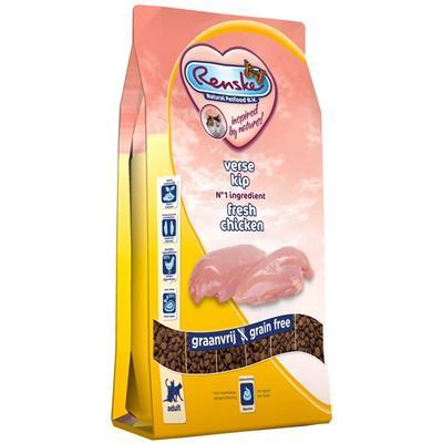 Renske Graanvrij Super Premium vers bereid kip kattenvoer 2 x 1,5 kg
