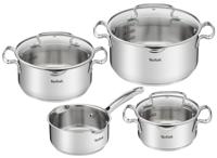 Tefal G719S7 Duetto 4-delige kookset Pan Grijs - thumbnail