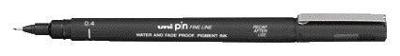 Fineliner uni-ball pin 0.4mm zwart | 12 stuks Fineliner uni-ball pin 0.4mm zwart | 12 stuks