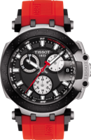 Horlogeband Tissot T1154172705100 / T603042825 Rubber Rood 22mm - thumbnail