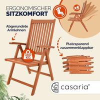 Tuinset Vanamo 7-delig Eucalyptushout FSC-gecertificeerd - thumbnail