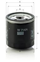 MANN-FILTER Mann oliefilter - thumbnail