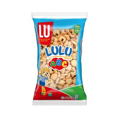 LU letterkoekjes Lulu ABC, zak van 400 g