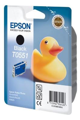 Huismerk Epson T0551 Inktcartridge Zwart