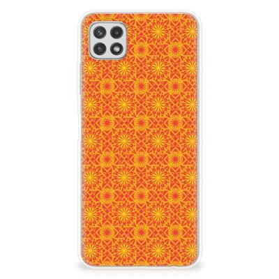 Samsung Galaxy A22 5G | TPU bumper | Batik Oranje