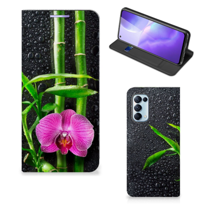 OPPO Find X3 Lite Smart Cover Orchidee OPPO Find X3 Lite Smart Cover Orchidee