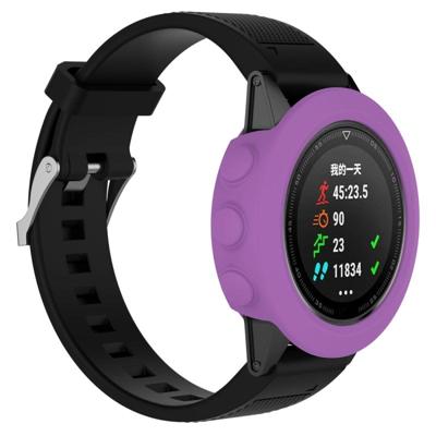 Smart Watch silicone beschermhoes host niet meegeleverd voor Garmin fenix 5 (paars)