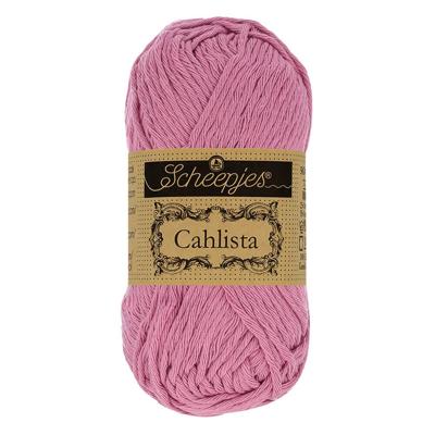Scheepjes Cahlista 50g - 398 Coral Rose - Haakgaren / Breigaren