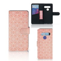 LG G8s Thinq Telefoon Hoesje Pattern Orange - thumbnail