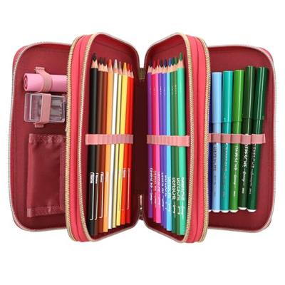 Topmodel 3-vaks Etui Leoheart Topmodel 3-vaks Etui Leoheart