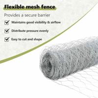 VidaXL Afrasteringspaal zilver 10 x 1,2 m (36 mm gaas) staal - thumbnail