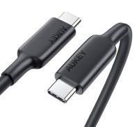Aukey Aukey USB-C naar USB-C Kabel Power Delivery - 1 Meter - thumbnail