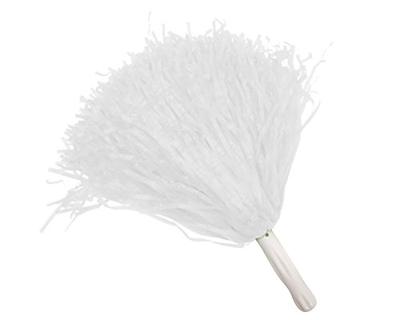 Pompons My Other Me Wit 2 Stuks 37 cm