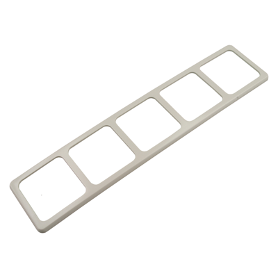 Peha Standard Afdekraam | Inbouw | 5-voudig | Crème - 66.010.28