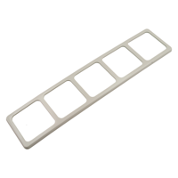 Peha Standard Afdekraam | Inbouw | 5-voudig | Crème - 66.010.28 - thumbnail