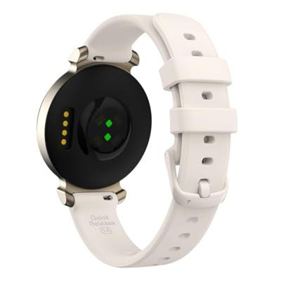 By Qubix - Siliconen bandje - Sterrenlicht - Compatible met Garmin Lily 2 - Compatible Garmin bandje
