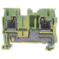 Phoenix Contact 3209536 Aardklem 3-etages 5.2 mm Snelaansluiting Groen, Geel 1 stuk(s) Piece