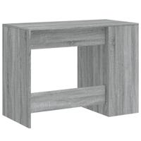 Bureau 102x50x75 cm bewerkt hout grijs sonoma eikenkleurig - thumbnail
