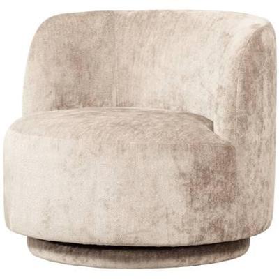 WOOOD Draaifauteuil 'Popular' Modulair, Chenille, kleur Naturel
