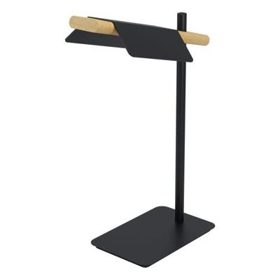 Eglo BureaulampErmua zwart met hout - 98837