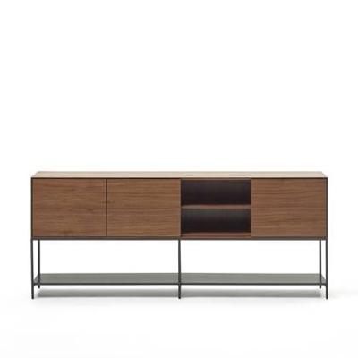 Kave Home Dressoir 'Vedrana' Walnoot, 195cm Kave Home Dressoir 'Vedrana' Walnoot, 195cm