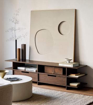 Ethnicraft TV-meubel 'Kabuki' Gevernist Teakhout, 200cm