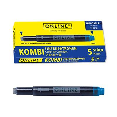 Inktpatroon online kombi 5st blauw