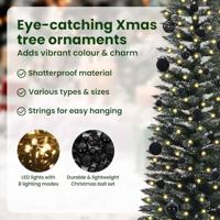 VidaXL Kunstkerstboom met 150 led groen 150 cm pvc en plastic en staal - thumbnail