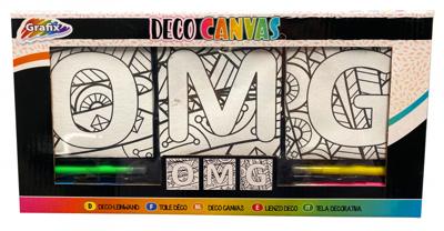 Grafix kleurset OMG junior waskrijt/canvas Grafix kleurset OMG junior waskrijt/canvas