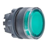 Schneider Electric ZB5AW333 Harmony ZB5AW333 Druktoets Bedieningsknop vlak 1 knop Groen 1 stuk(s) - thumbnail