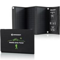 BRESSER Mobiele zonnelader 21 watt met USB- en DC-aansluiting - thumbnail