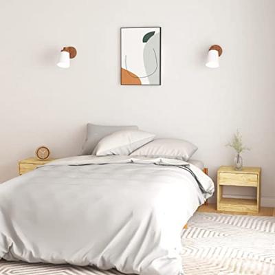 Nachtkastjes 2 st 50x34x50 cm massief grenenhout