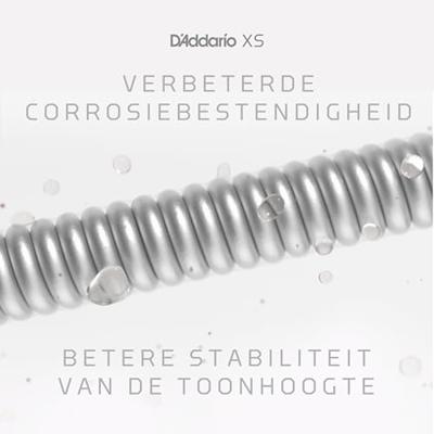 D&apos;Addario XSAPB1047-3P XS Phosphor Bronze Coated 10-47 snaren voor westerngitaar (3 sets)