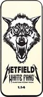 Dunlop PH122T114 Hetfield&apos;s White Fang 1.14 mm plectrumdoosje met zes plectra - thumbnail