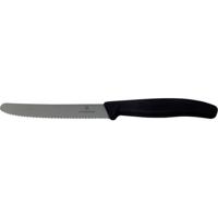 Victorinox Tomatenmes gekarteld zwart - thumbnail