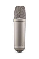 RODE Microphones NT1 5th Generation Silver Zangmicrofoon Statief Zendmethode:Kabelgebonden Incl. shockmount, Incl. kabel, Incl. tas XLR, USB-C Kabelgebonden - thumbnail