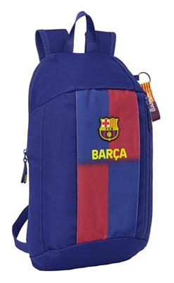 Rugzak F.C. Barcelona Blauw Kastanjebruin 22 x 39 x 10 cm