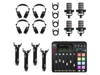 RØDE Four-person podcasting bundle - thumbnail
