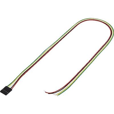 TRU COMPONENTS 1244005 Afgemonteerde kabel Totaal aantal polen: 5 Rastermaat: 2.54 mm Inhoud: 1 stuk(s)